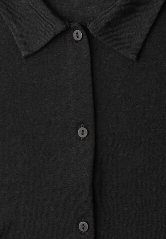 STREET ONE Strickjacke in Schwarz