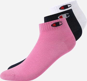 Champion Authentic Athletic Apparel Socks in Blue: front