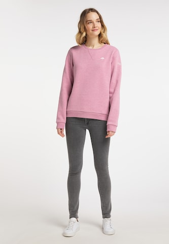 Schmuddelwedda Sweatshirt 'Yasanna' in Roze