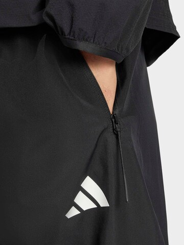 ADIDAS SPORTSWEAR Loosefit Παντελόνι φόρμας σε μαύρο