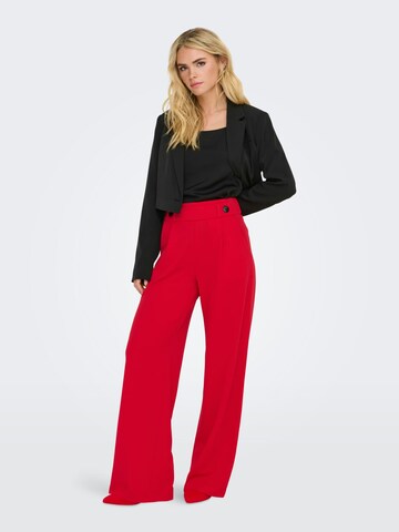 Jaqueline de Yong Baggy Broek 'Geggo' in Rood