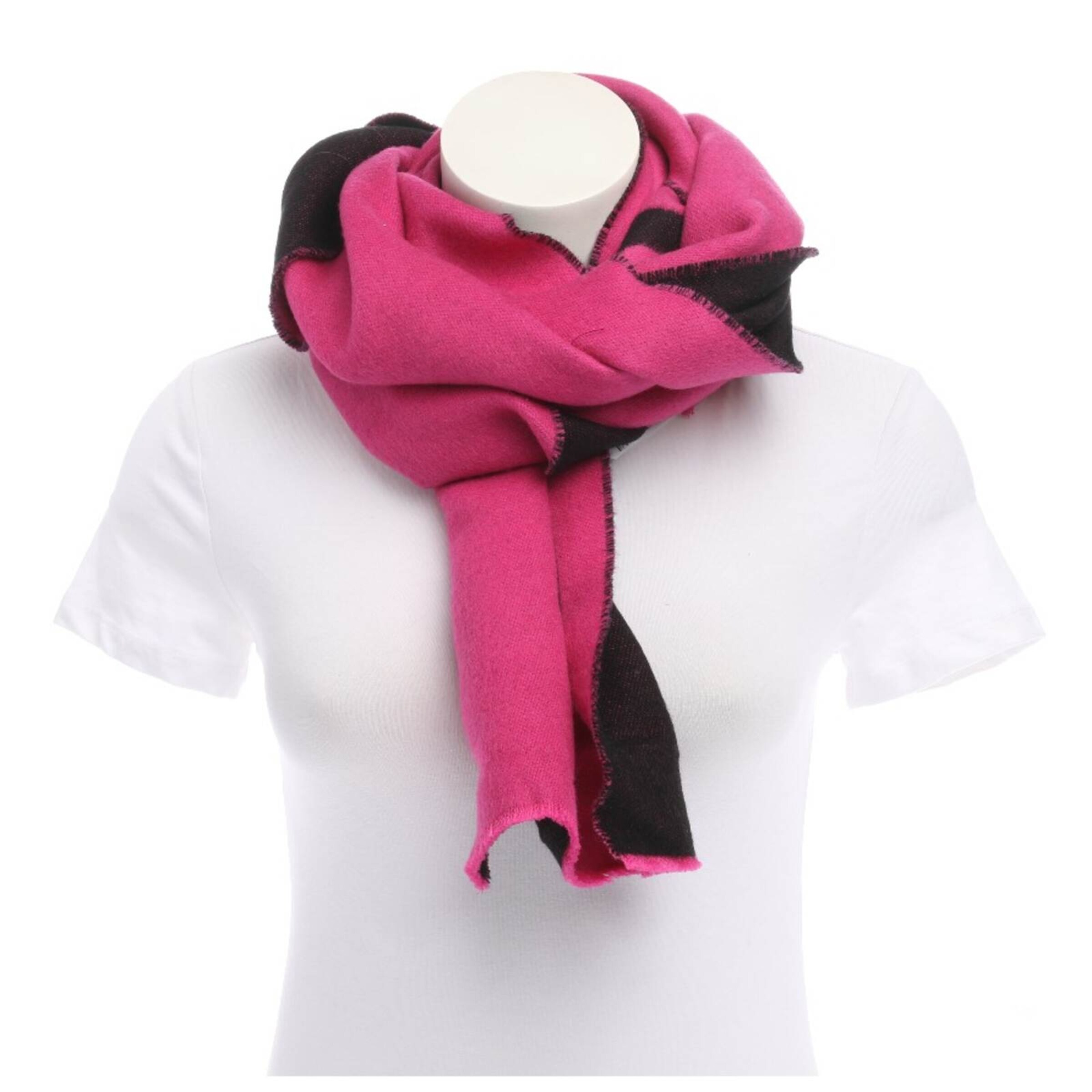Balenciaga Scarf & Wrap in One size in Pink: front