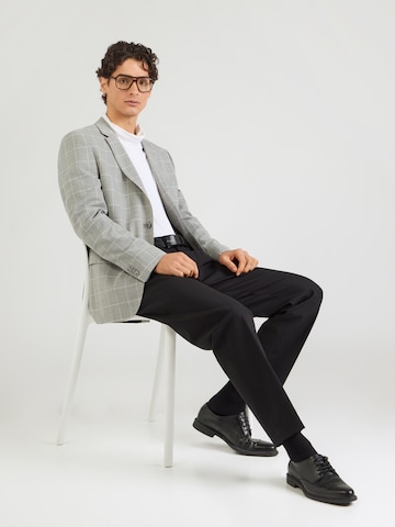 Coupe regular Veste de costume 'H-Jasper' BOSS en gris