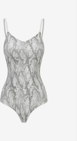 cfab (formerly creamy fabrics) - Body moldeador 'Sculpting Shapewear mit String' en blanco: frente