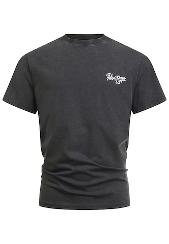 INDICODE JEANS Shirt 'INHeritage' in Grey: front