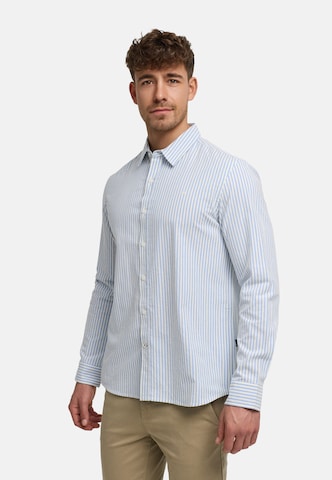Kronstadt Regular fit Button Up Shirt 'Tanner' in Blue