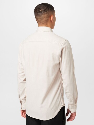 Coupe regular Chemise Clean Cut Copenhagen en beige