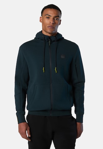Veste de survêtement North Sails en vert : devant