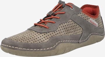bugatti Athletic Lace-Up Shoes 'Stinger' in Grey: front