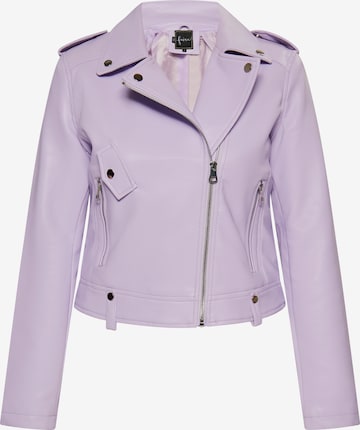 faina Between-Season Jacket in Purple: front