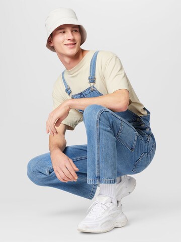 LEVI'S ® Loosefit Latzjeans 'RT Overall' in Blau