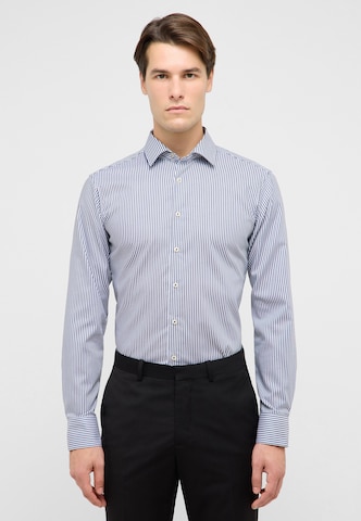 ETERNA Slim fit Zakelijk overhemd in Blauw: voorkant