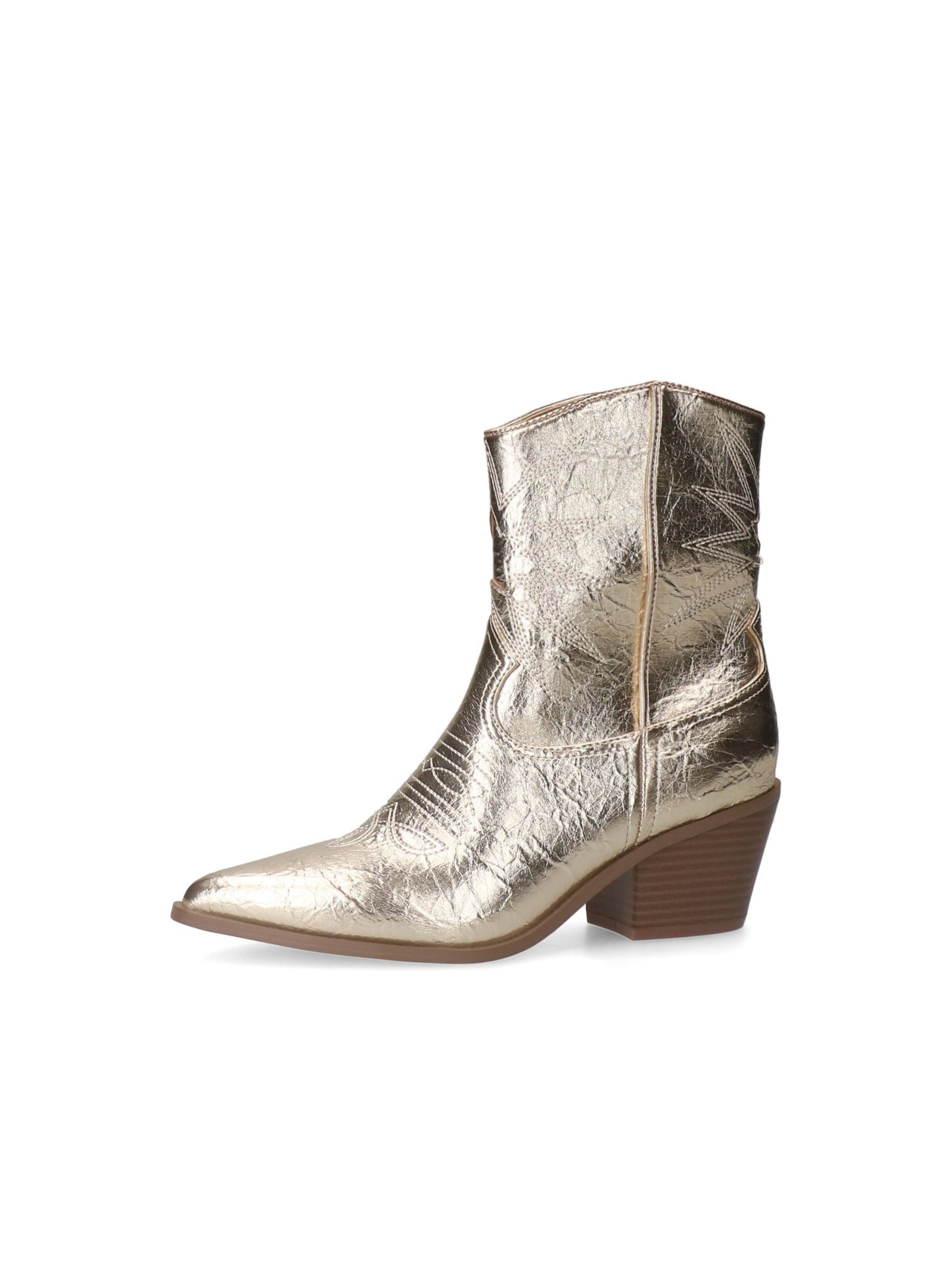 SACHA Cowboystiefel in gold, Produktansicht