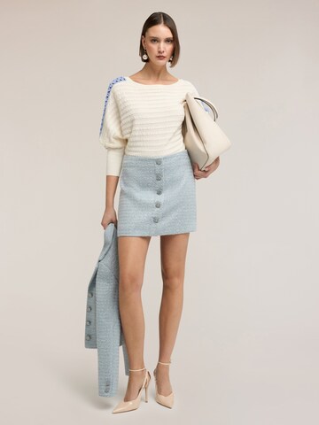 MOTIVI Sweater in White