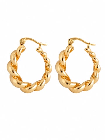 RteRme - Pendientes 'Ivona' en oro: frente