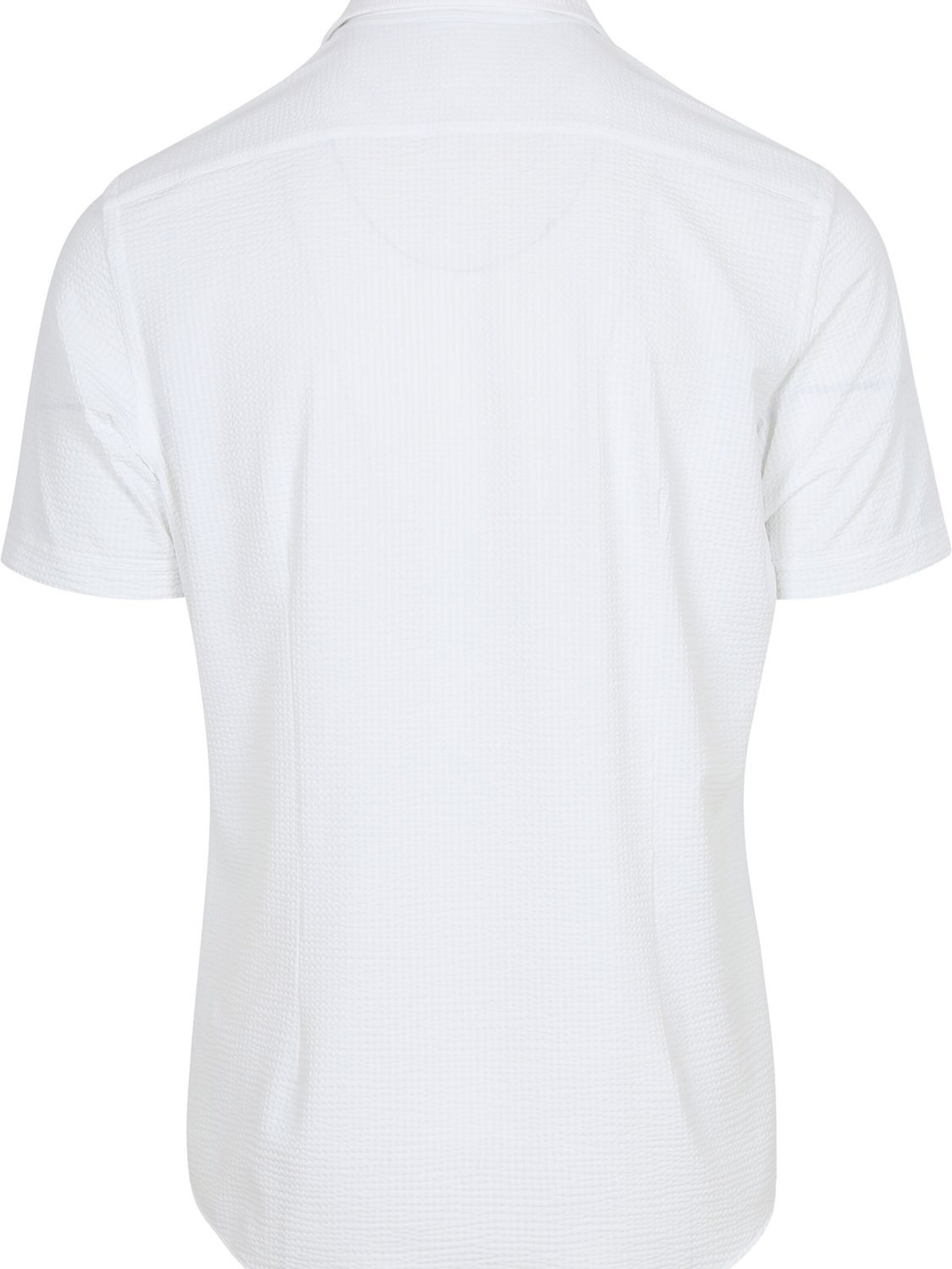 R2 Amsterdam Regular fit Button Up Shirt in White
