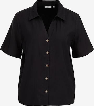 Camicia da donna di WE Fashion in nero: frontale