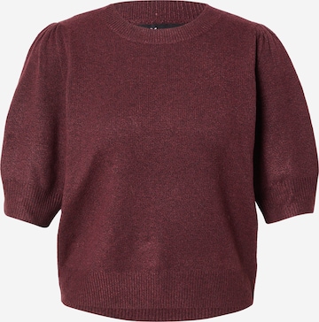 Pull-over 'ONLRICA' ONLY en rouge : devant