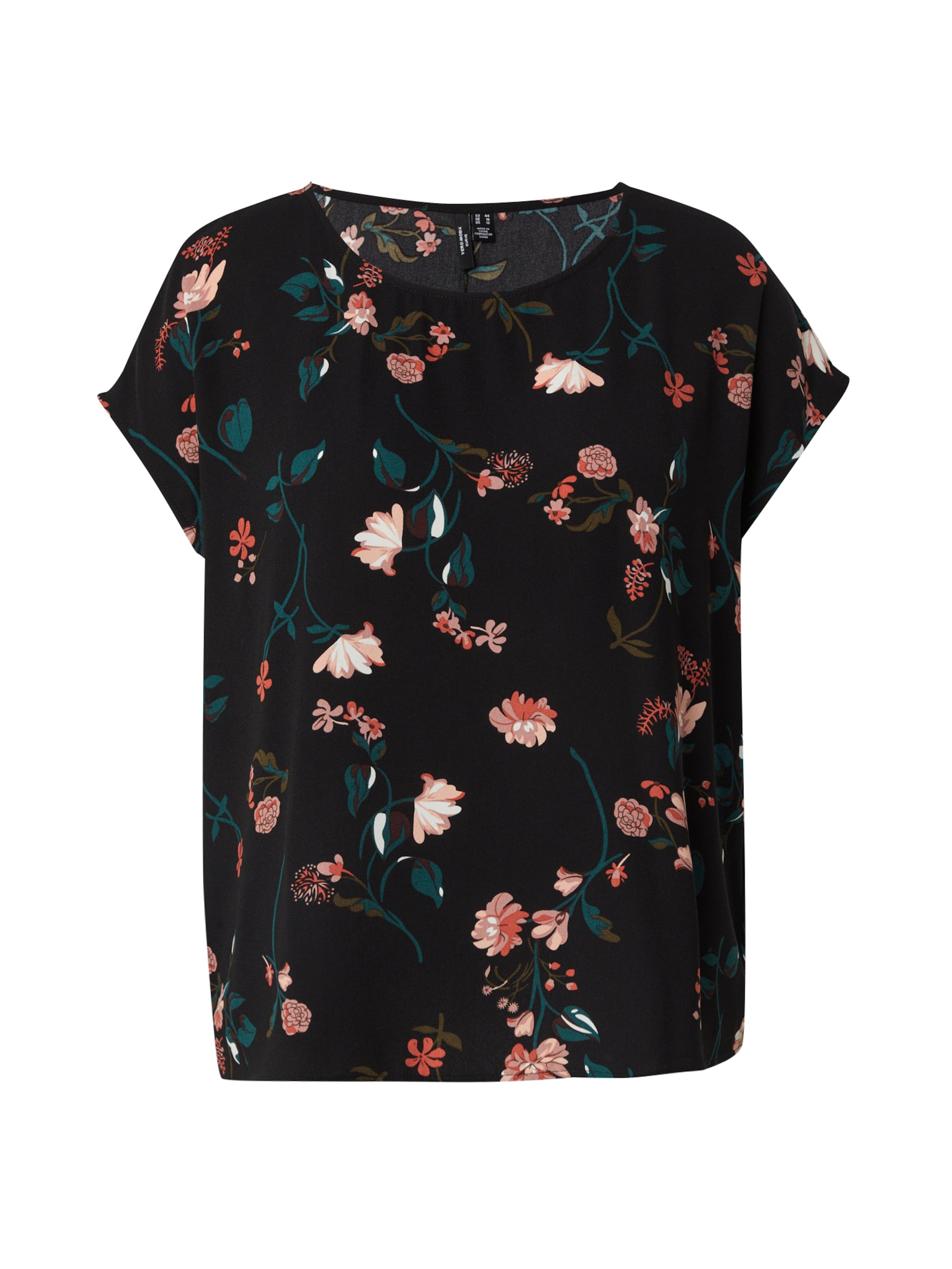 Vero Moda Curve Блузка 'VMNEW HALLIE' в Черный: спереди