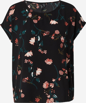 Chemisier 'VMNEW HALLIE' Vero Moda Curve en noir : devant