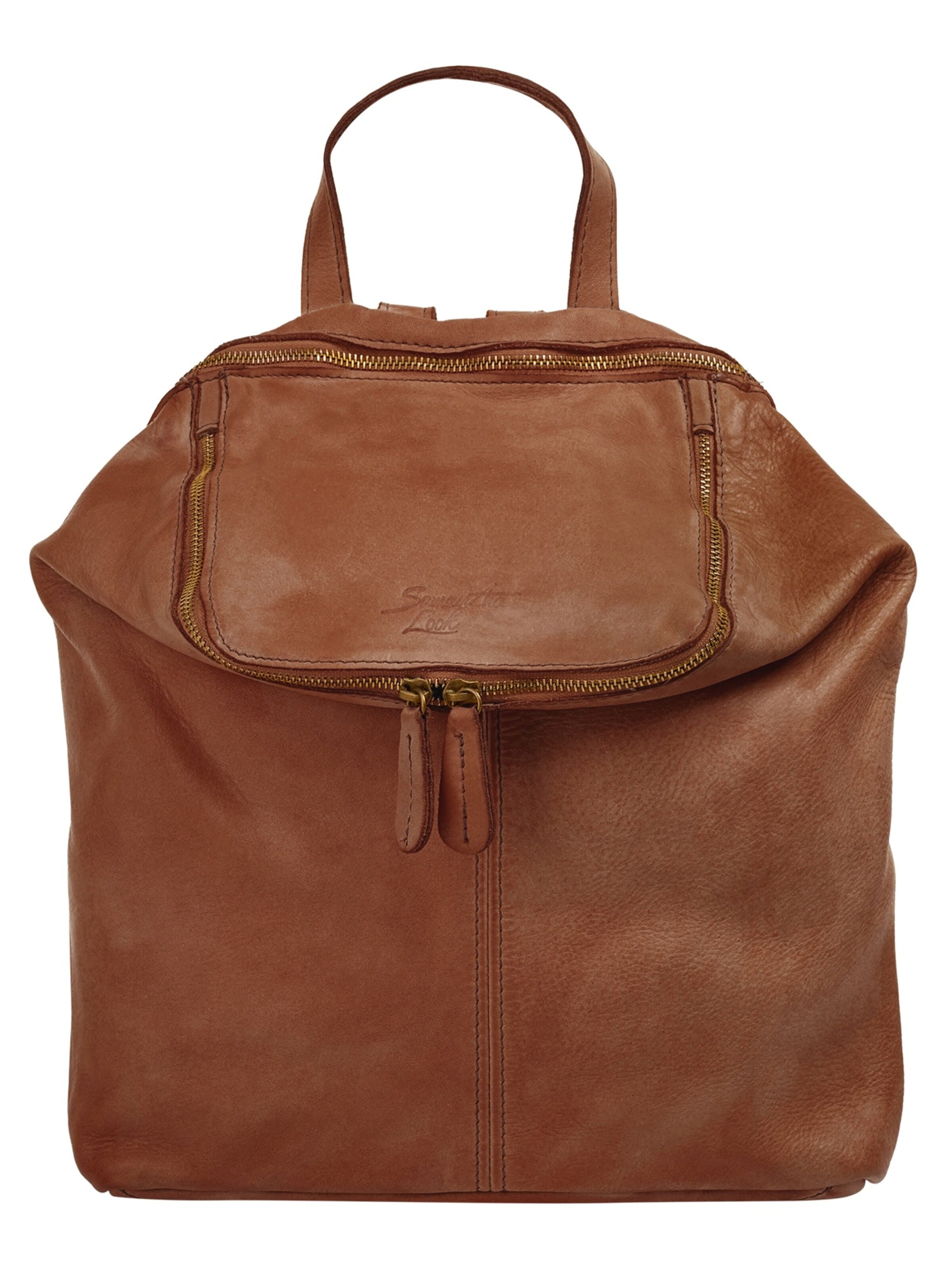 Sac à dos Samantha Look en marron : devant