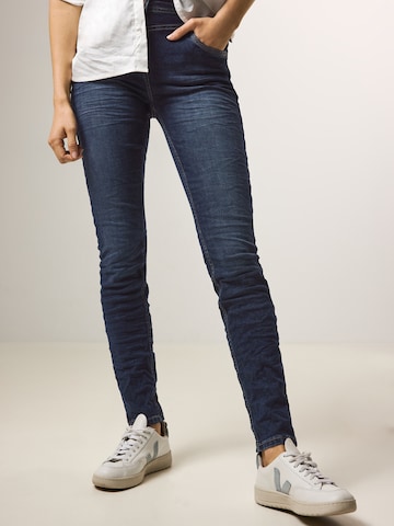 CECIL Slim fit Jeans 'Vicky' in Blue: front