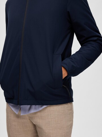 SELECTED HOMME Between-season jacket 'Atlanta' in Blue