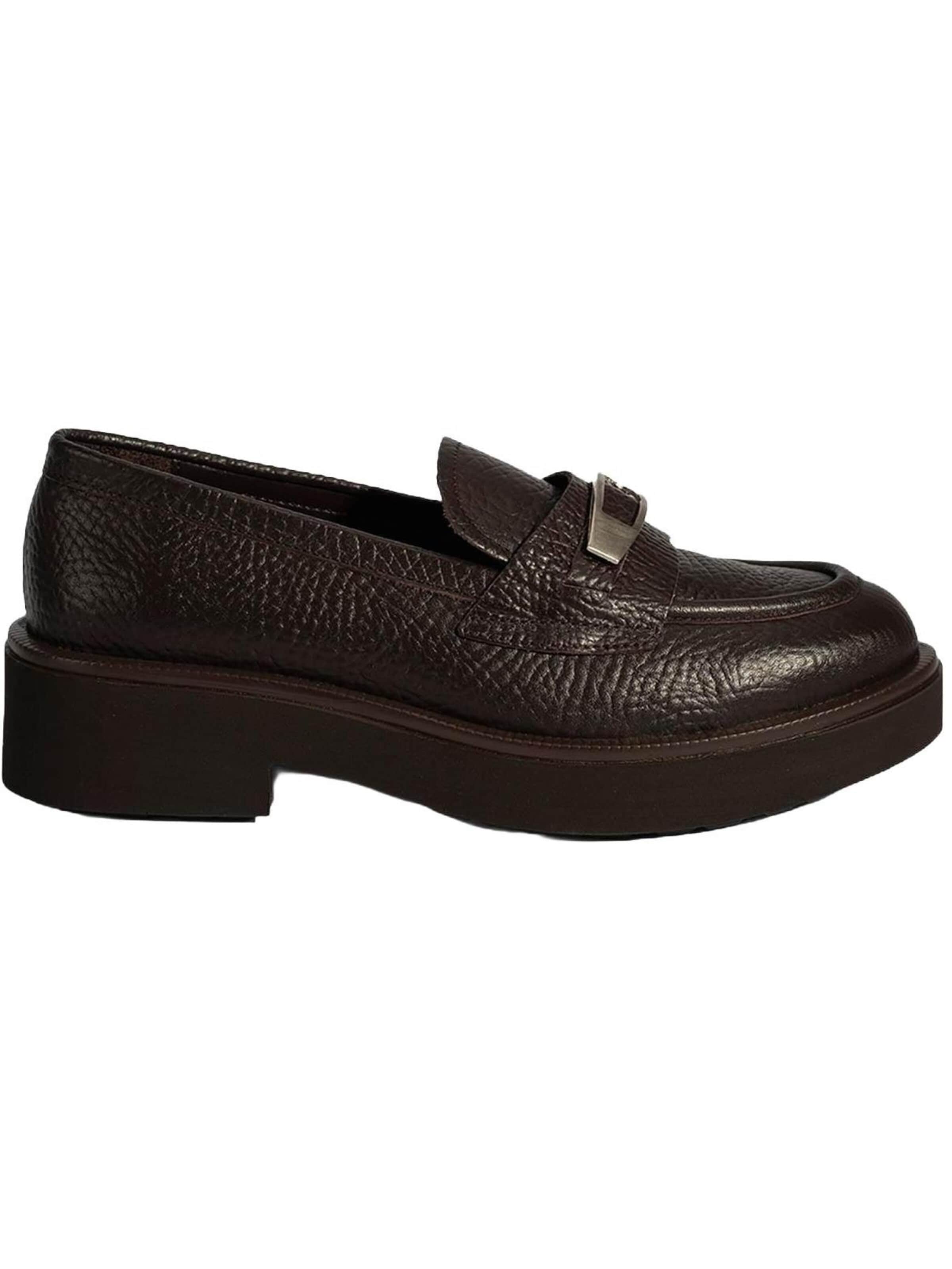 Desa - Mocasines en marrón