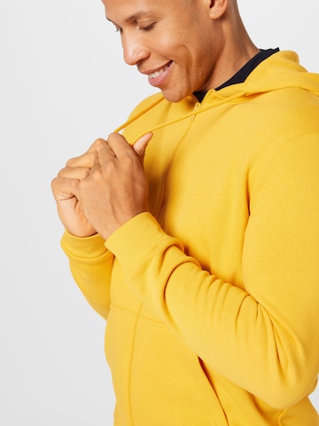 Only & Sons Regular fit Zip-Up Hoodie 'CERES' in Yellow