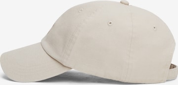 Tommy Jeans Cap 'HERITAGE' in Beige: front