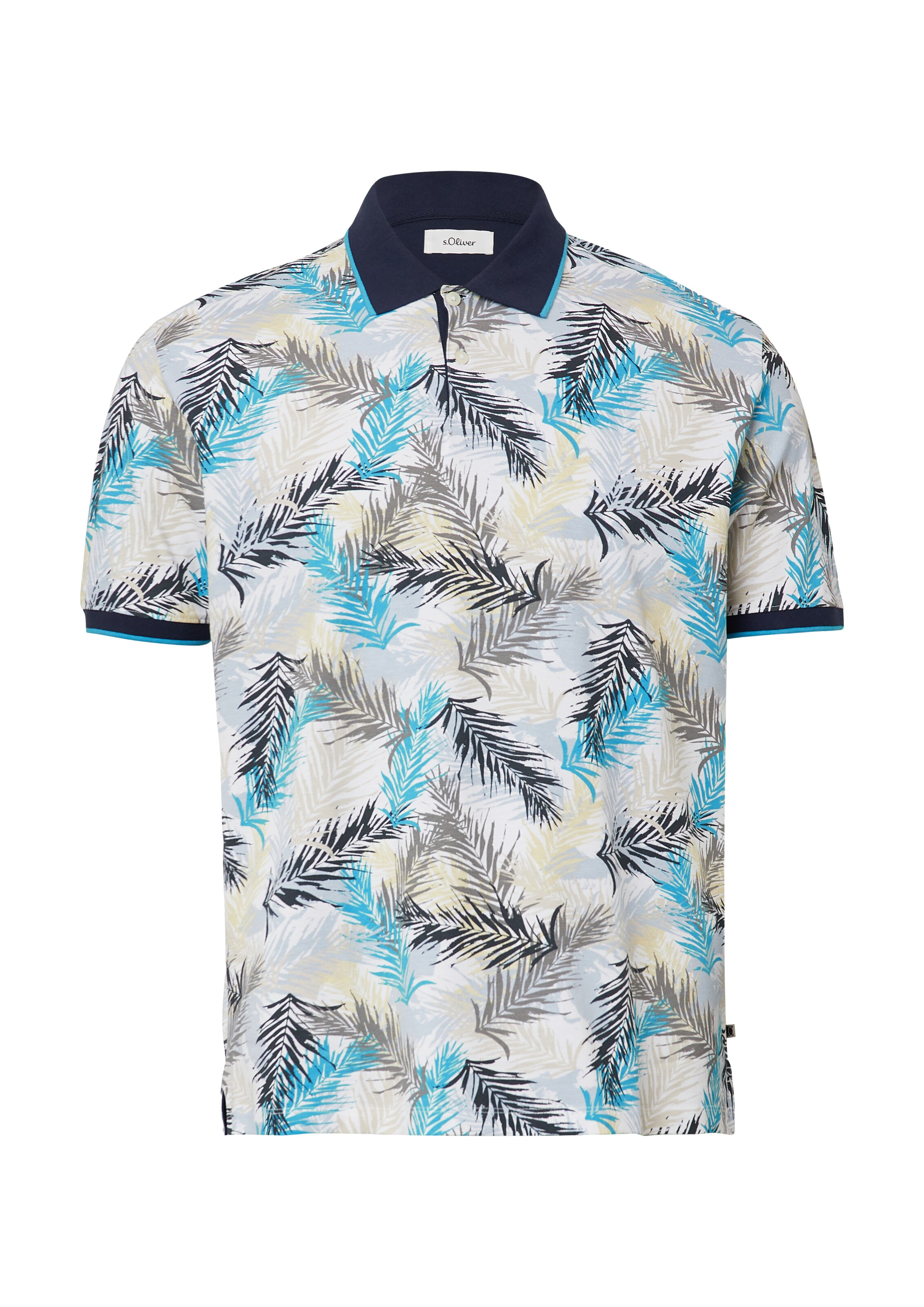 s.Oliver Men Big Sizes Shirt in Mixed colors: front