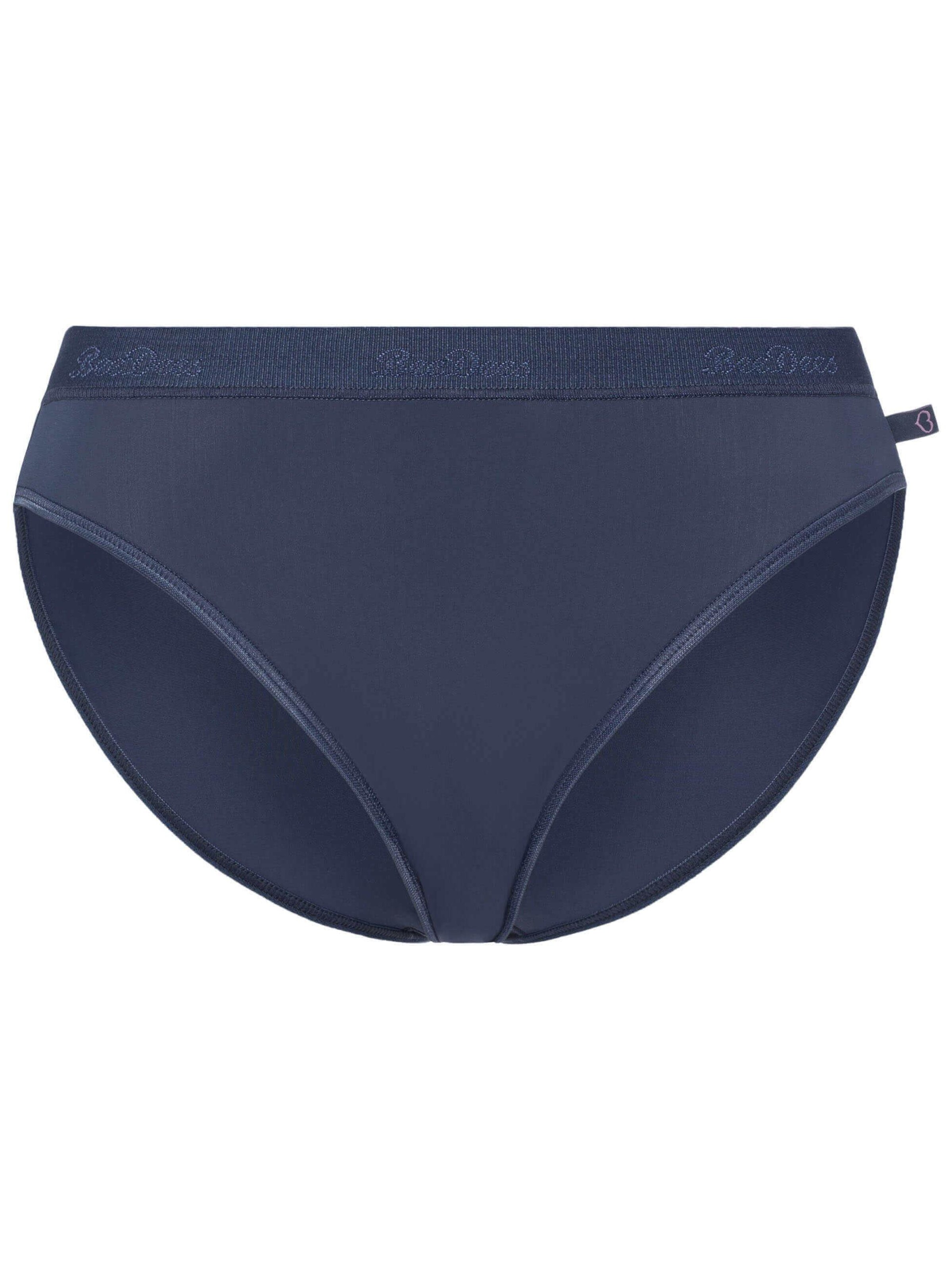 BeeDees Panty 'Slip Microfun Tai' in Blue: front