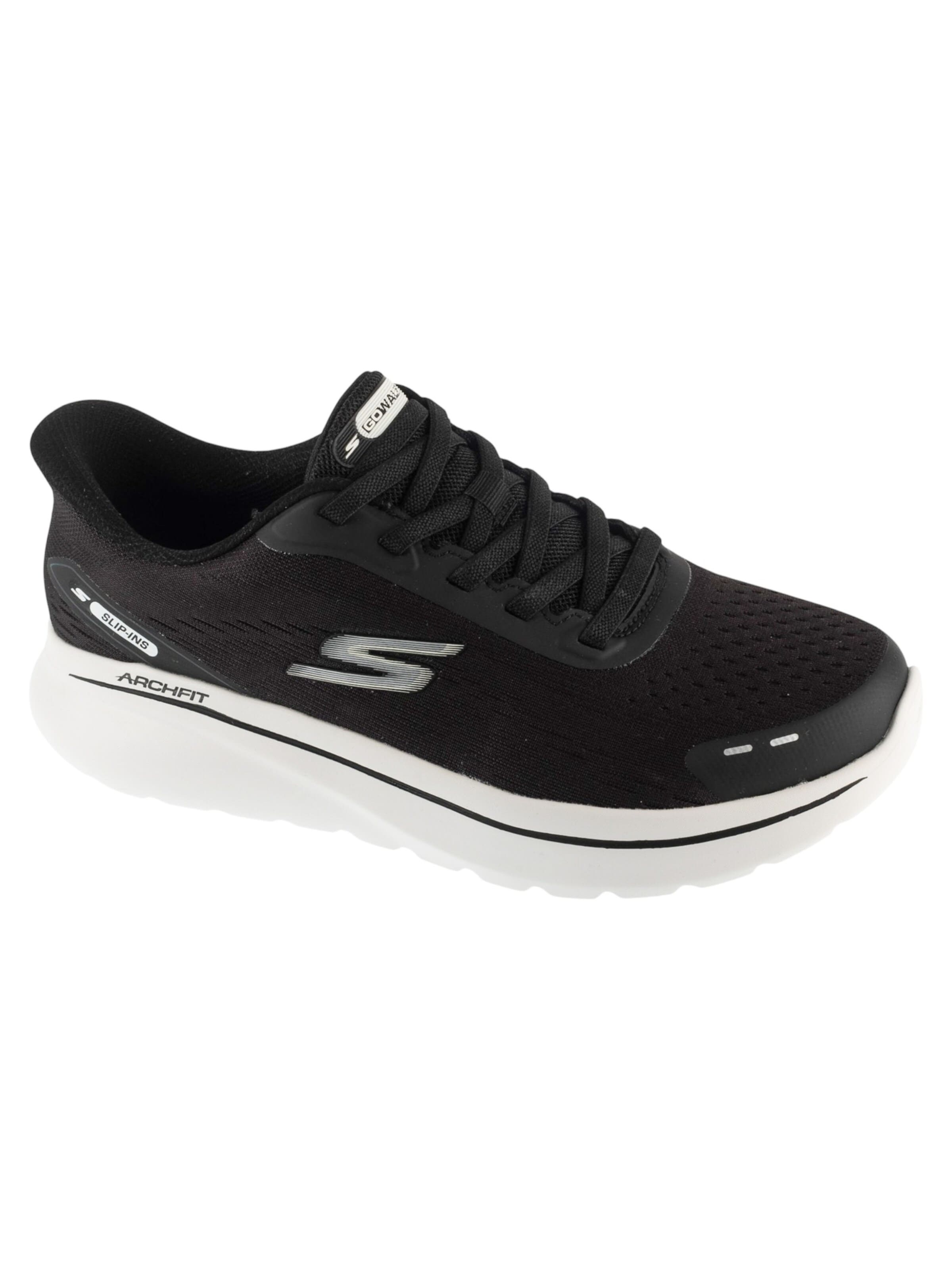 SKECHERS Sneakers laag 'Skechers Go Walk  N-Joy' in Zwart: voorkant