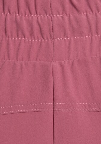 Regular Pantalon de sport LASCANA ACTIVE en rose