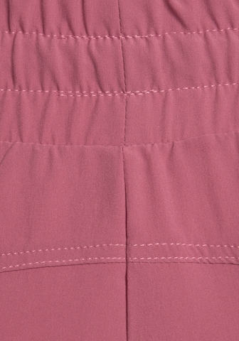 LASCANA ACTIVE Štandardný strih Športové nohavice - ružová