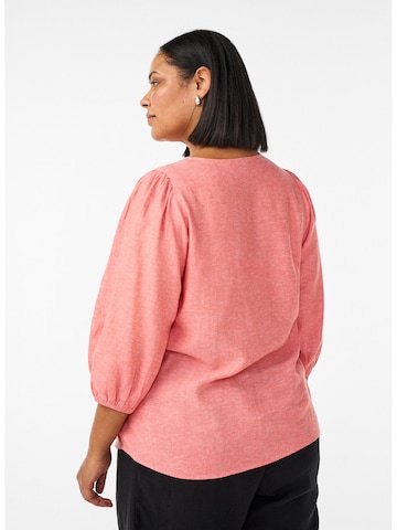 Zizzi Блузка 'Vlina' в Оранжевый