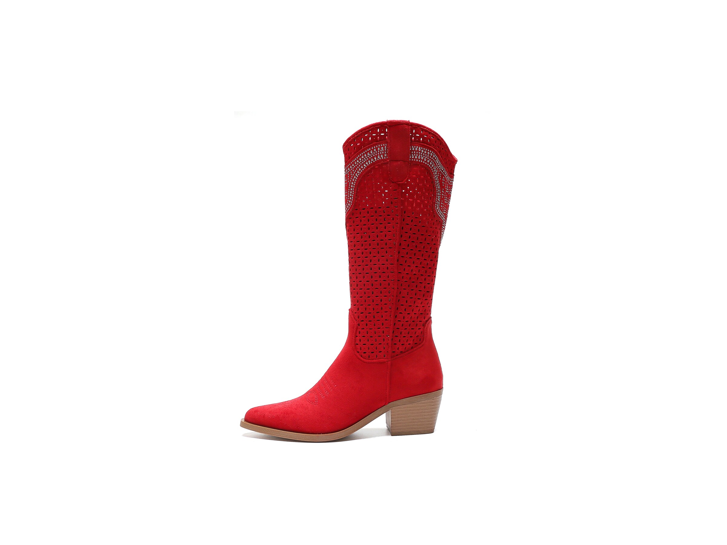 Stivale da cowboy di Elara in rosso