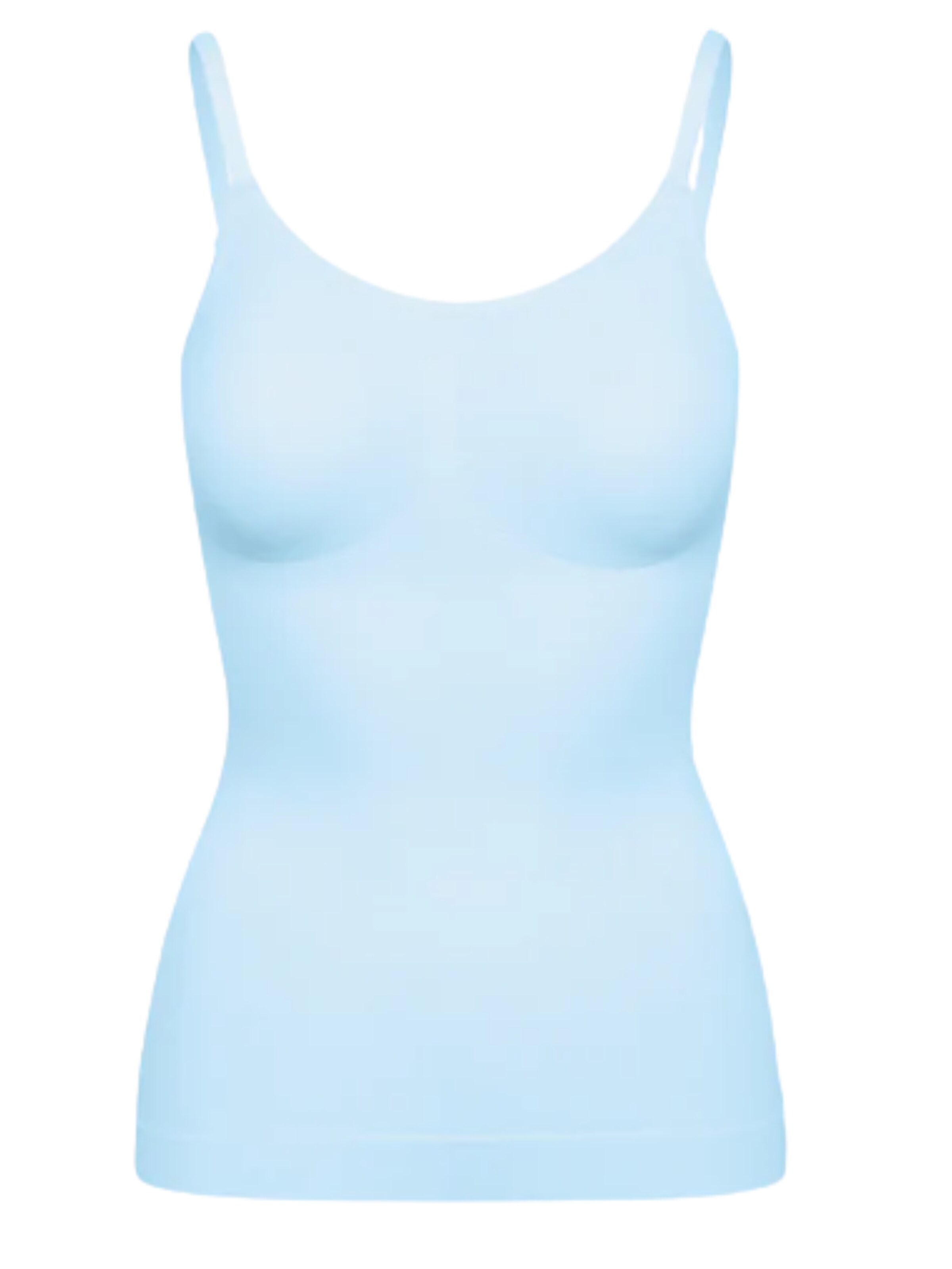 cfab (formerly creamy fabrics) Shapingtop 'Shaping Cami' in Blauw: voorkant