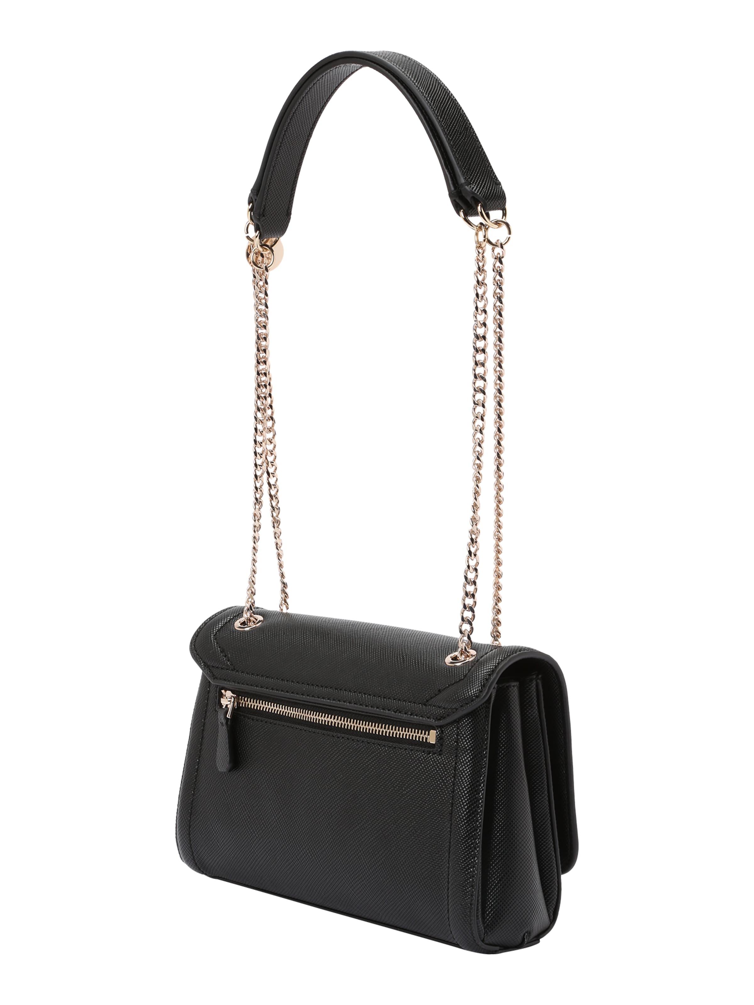 GUESS Handväska 'NOELLE II CNVRTBLE XBODY FLAP' i svart