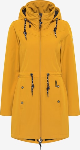 Schmuddelwedda Raincoat 'Albee' in Yellow: front