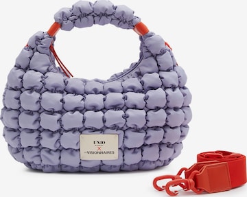 Sac bandoulière 'Unio' Les Visionnaires en violet : devant