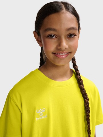 T-Shirt 'Go 2.0' Hummel en jaune