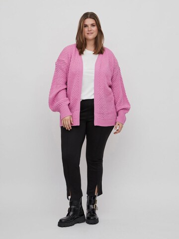 EVOKED Gebreid vest in Roze