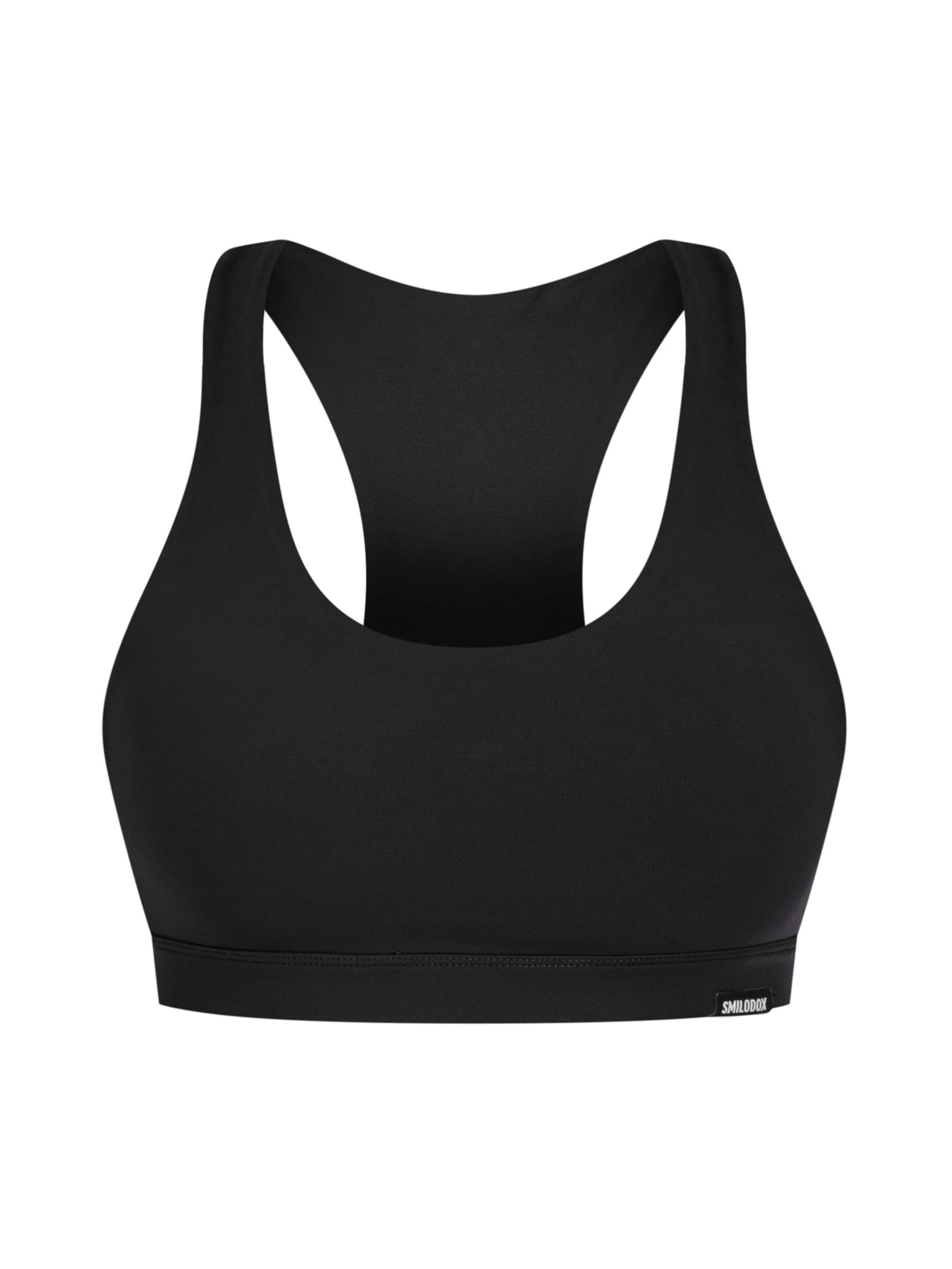 Smilodox Sports top in Black: front
