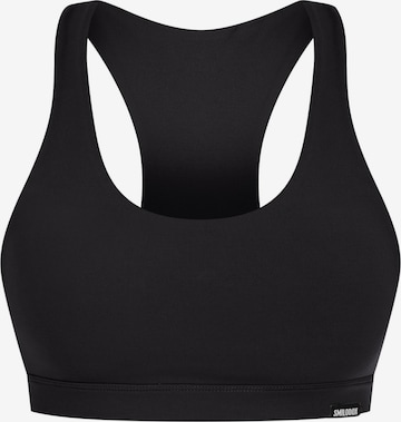Haut de sport Smilodox en noir : devant