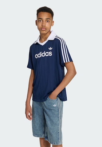 ADIDAS ORIGINALS Shirt in Blue: front