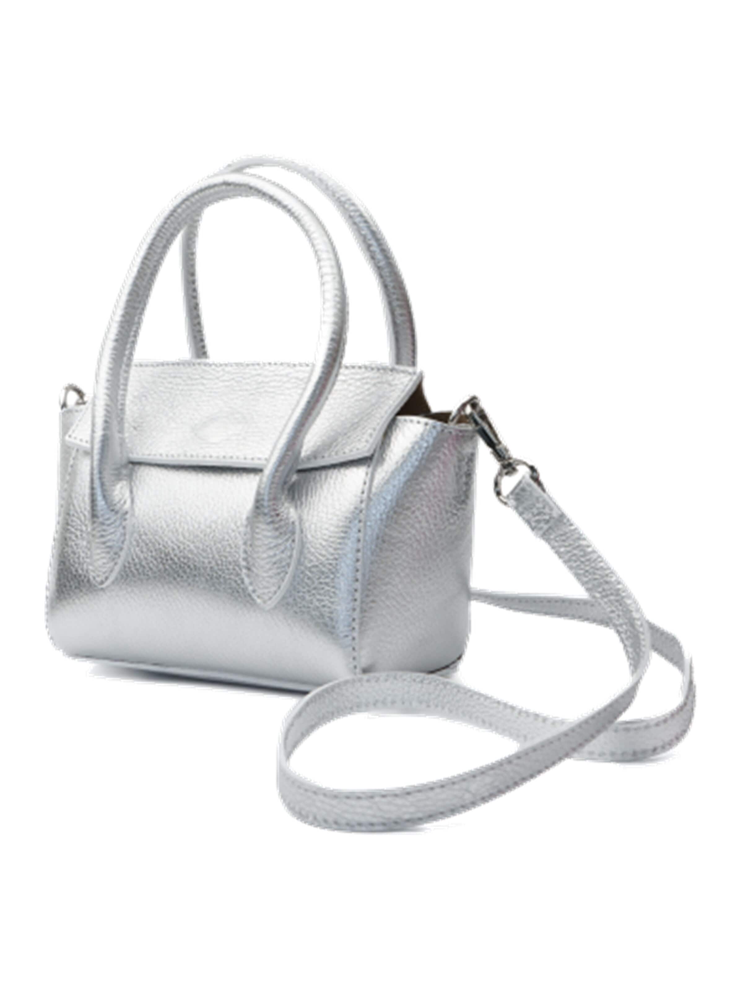 Latalia - Bolso de mano 'Bari' en plata