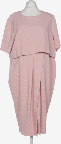 ASOS DESIGN Curve Dress in 8XL in Pink: front