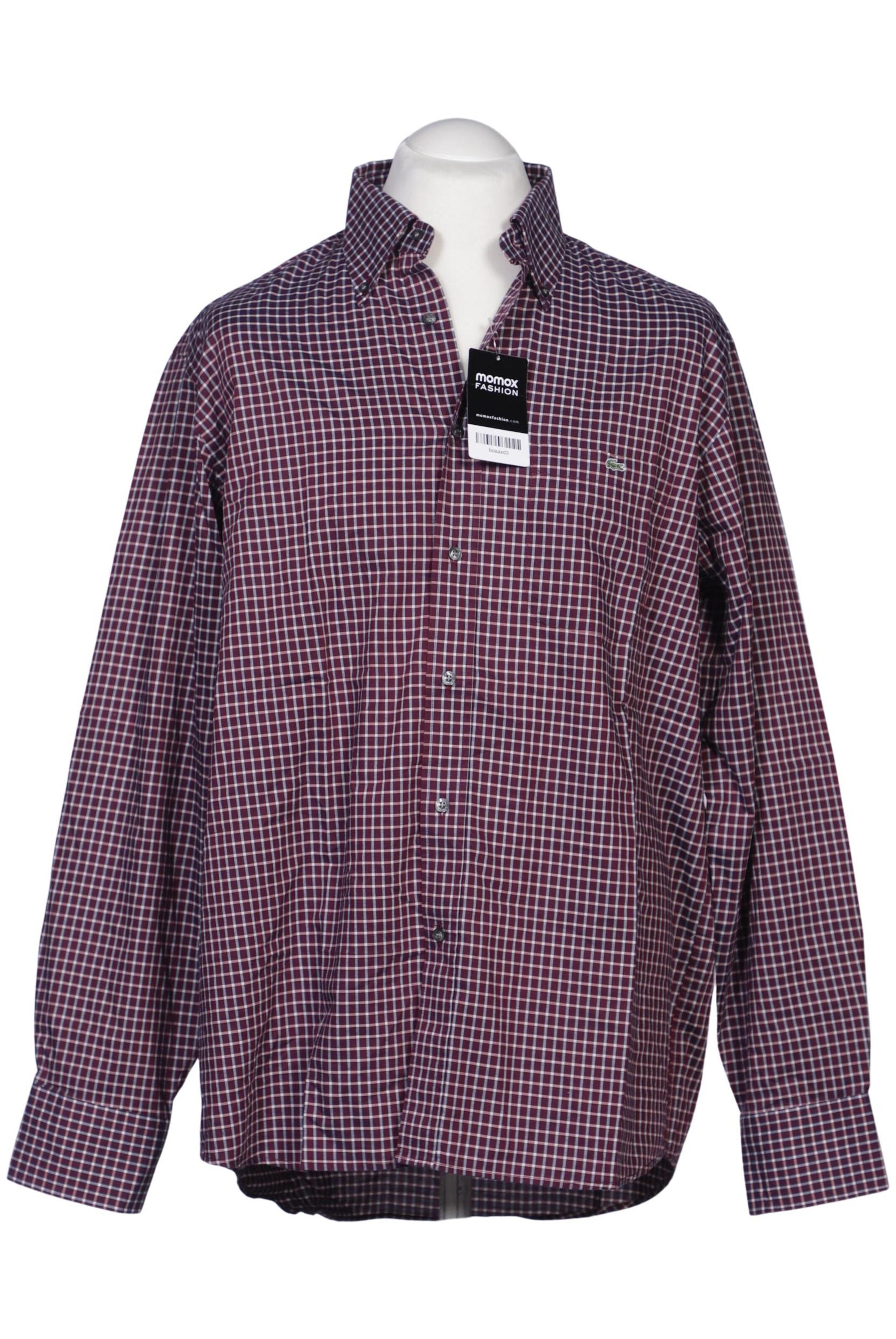 LACOSTE Button Up Shirt in XL in Mixed colors: front