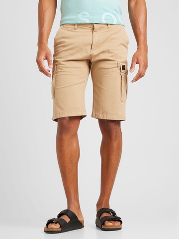 s.Oliver Loosefit Shorts in Beige: predná strana